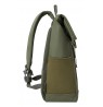 Rivacase Eden backpack Travel backpack Olive PU leather, Polyester, Recycled polyethylene terephthalate (rPET)