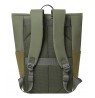 Rivacase Eden backpack Travel backpack Olive PU leather, Polyester, Recycled polyethylene terephthalate (rPET)
