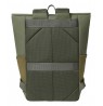 Rivacase Eden backpack Travel backpack Olive PU leather, Polyester, Recycled polyethylene terephthalate (rPET)