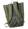 Rivacase Eden backpack Travel backpack Olive PU leather, Polyester, Recycled polyethylene terephthalate (rPET)