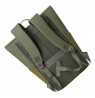 Rivacase Eden backpack Travel backpack Olive PU leather, Polyester, Recycled polyethylene terephthalate (rPET)