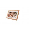 Denver PFF-1040LW digital photo frame Wood 25.6 cm (10.1") Touchscreen Wi-Fi