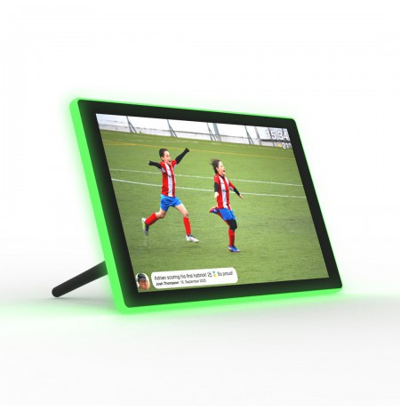 Denver PFF-1082 digital photo frame Black 25.6 cm (10.1") Touchscreen Wi-Fi