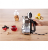 Gorenje K17OGS | Kettle | Electric | 1.7 L | 2200 W | 360° rotational base | Stainless steel/Glass | Stainless steel