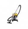 Vacuum Cleaner | Fachmann 4211 90000 | ETA Bag/Bagless | Power 1200 W | Wet suction | Black/Yellow | Dust capacity 15 L