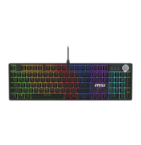 MSI FORGE GK320 RED US | Gaming keyboard | Wired | US | Mechanical RED Switches