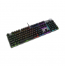 MSI FORGE GK320 RED US | Gaming keyboard | Wired | US | Mechanical RED Switches