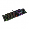 MSI FORGE GK320 RED US | Gaming keyboard | Wired | US | Mechanical RED Switches