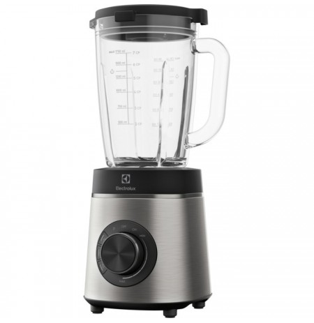Electrolux E6TB1-6ST 1.75 L Tabletop blender 1400 W Black, Stainless steel, Transparent