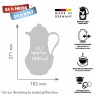 ROTPUNKT Thermos jug, 1.0 l, ivory (ecru)