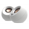 Creative Labs Pebble V3 White Wired & Wireless 10 W