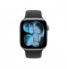 Apple Watch Series 11 GPS 42mm Space Grey Aluminium Case with Black Sport Band - M/L