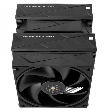 Thermalright Royal pretor 130 Processor Heatsink/Radiator 13 cm Black, Silver