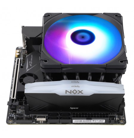 Thermalright AXP120-X67 Processor Heatsink/Radiator 12 cm Black