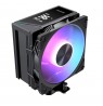 MODECOM Volcano 0C T102 LCD ARGB Processor Air cooler 12 cm Black
