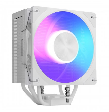 MODECOM Volcano 0C T202 LCD ARGB Processor Air cooler 12 cm White