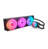 NZXT Kraken Core 360 RGB Processor Liquid cooling kit 12 cm Black 1 pc(s)