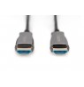 Digitus HDMI AOC Hybrid Fiber Optic Cable, UHD 4K, 15 m