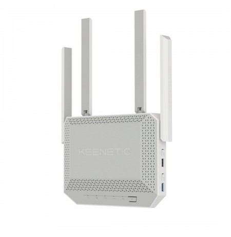 Keenetic Titan BE7200 Mesh Wi-Fi 7 Multi-Gigabit Router with a 1×10G, 1×2.5G and 4×1G Smart Switch, Multifunctional USB 3.2