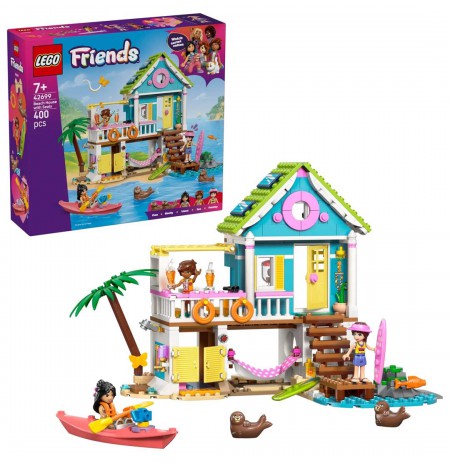 LEGO FRIENDS 42699 Beach House with Seals