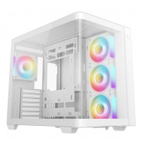 Deepcool Case | CG530U 4F WH | Midi Tower | Whirte