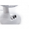 Adler | AD 7302 | Desk Fan | White | Diameter 23 cm | Number of speeds 2 | Oscillation | 60 W | No