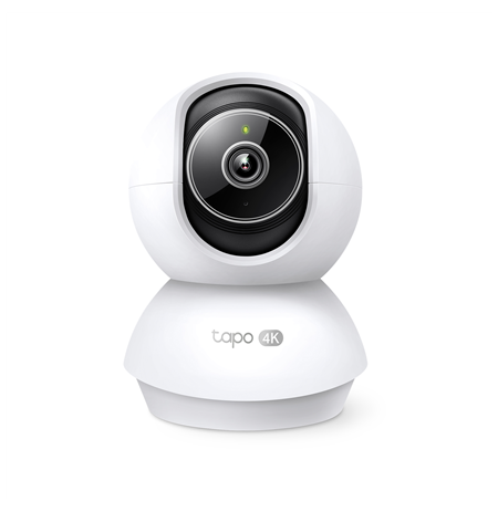 TP-LINK Tapo C250 | Pan/Tilt AI Home Security Wi-Fi Camera | PTZ | 8 MP | 4mm/F1.6 | H.265 | MicroSD Card up to 512 GB