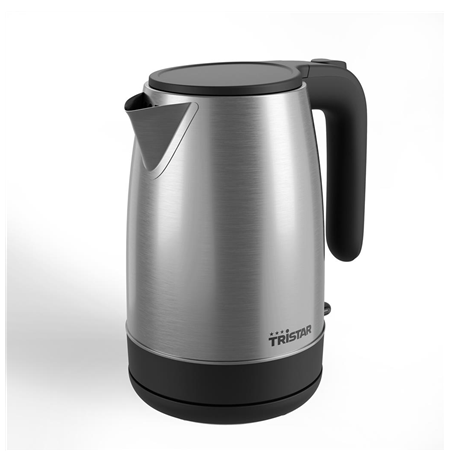 Tristar Kettle | WK-1348 | Electric | 2200 W | 1.7 L | Stainless steel | 360° rotational base | Stainless Steel/Black