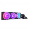 NZXT Kraken Elite 420 RGB Processor All-in-one liquid cooler 14 cm Black 1 pc(s)