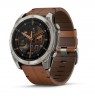 Garmin Fenix 8 3.56 cm (1.4") AMOLED 51 mm Digital 454 x 454 pixels Touchscreen Titanium Wi-Fi GPS (satellite)