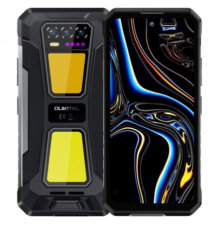 Oukitel WP58 Pro 6,7" Smartphone Dual SIM Android 15 5G USB Type-C 8 GB 512 GB 10000 mAh Black