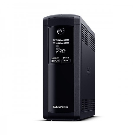 CyberPower VP1200EILCD uninterruptible power supply (UPS) Line-Interactive 1.2 kVA 720 W 8 AC outlet(s)