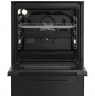 Whirlpool Cooker | W5G8LMSWTB | Hob type Gas | Oven type Electric | Black | Width 50 cm | Depth 60 cm | 60 L