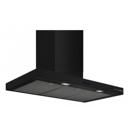 Bosch Serie 4 DWB95CC60 cooker hood Wall-mounted Black 594 m³/h