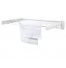 Leifheit Telegant Plus 70 Wall-mounted rack White