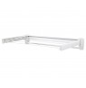 Leifheit Telegant Plus 70 Wall-mounted rack White