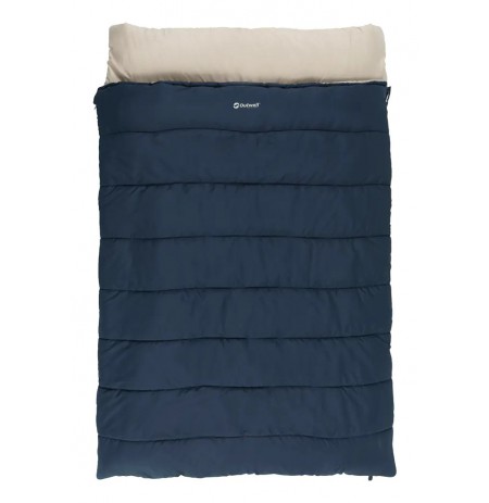 Outwell Contour Lux Double Adult Rectangular sleeping bag Polyester Blue