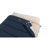 Outwell Contour Lux Double Adult Rectangular sleeping bag Polyester Blue