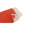 Outwell Contour Lux | Sleeping Bag | 220 x 85 cm | 2-way L-shape open-end with auto lock