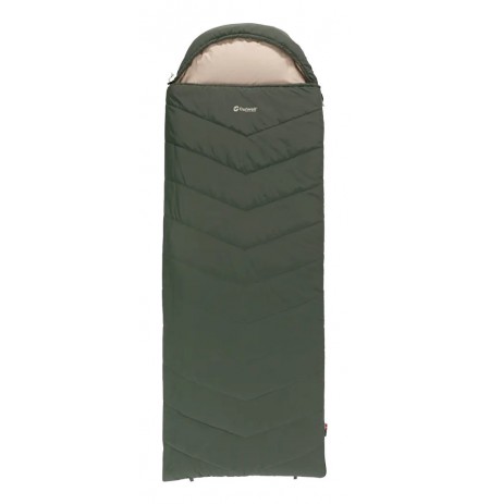 Outwell Caldera Lux Adult Semi-rectangular sleeping bag Polyester Green