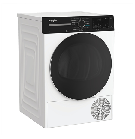 Whirlpool Dryer Machine | WP C8 WBS EE | Energy efficiency class C | Front loading | 8 kg | Digital | Depth 61 cm | Steam functi