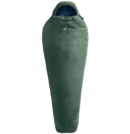 Deuter Orbit SL +5C/41F Adult Mummy sleeping bag Fabric, Polyethersulfone (PES), Ripstop Green