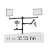 NEEWER DESKTOP LIVE BROADCAST STAND With 4 boom arms 10102160 (DEMO)