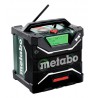 METABO. RC CONSTRUCTION SITE RADIO 12-18 BT DAB+ CARCASS WITH CHARGER