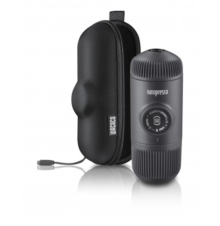 WACACO NANOPRESSO GREY rankinis maltos kavos aparatas su dėklu, pilka
