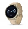 Garmin Venu 4 3.05 cm (1.2") AMOLED 41 mm Digital 390 x 390 pixels Touchscreen Gold Wi-Fi GPS (satellite)