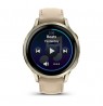 Garmin Venu 4 3.05 cm (1.2") AMOLED 41 mm Digital 390 x 390 pixels Touchscreen Gold Wi-Fi GPS (satellite)