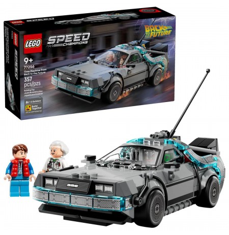 LEGO SPEED CHAMPIONS 77256 Time Machine from Back to the Future
