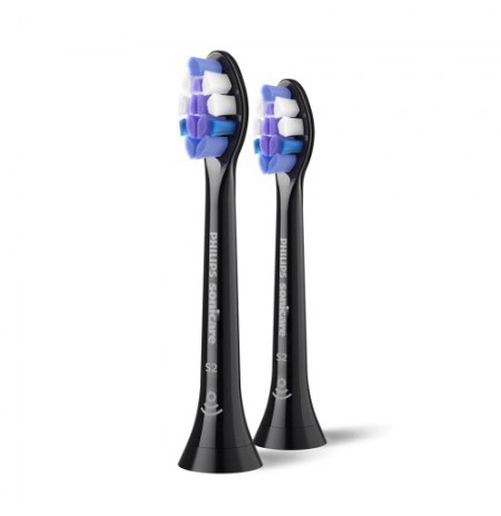 Philips Sonicare S2 Sensitive HX6052/88 Sonic Dantų šepetėlio galvutės, Juoda