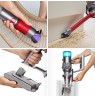 Dyson V12 Origin 2-in-1 stick vacuum Battery Dry HEPA Bagless Nickel